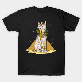 Egyptian Cat Pharaoh T-Shirt